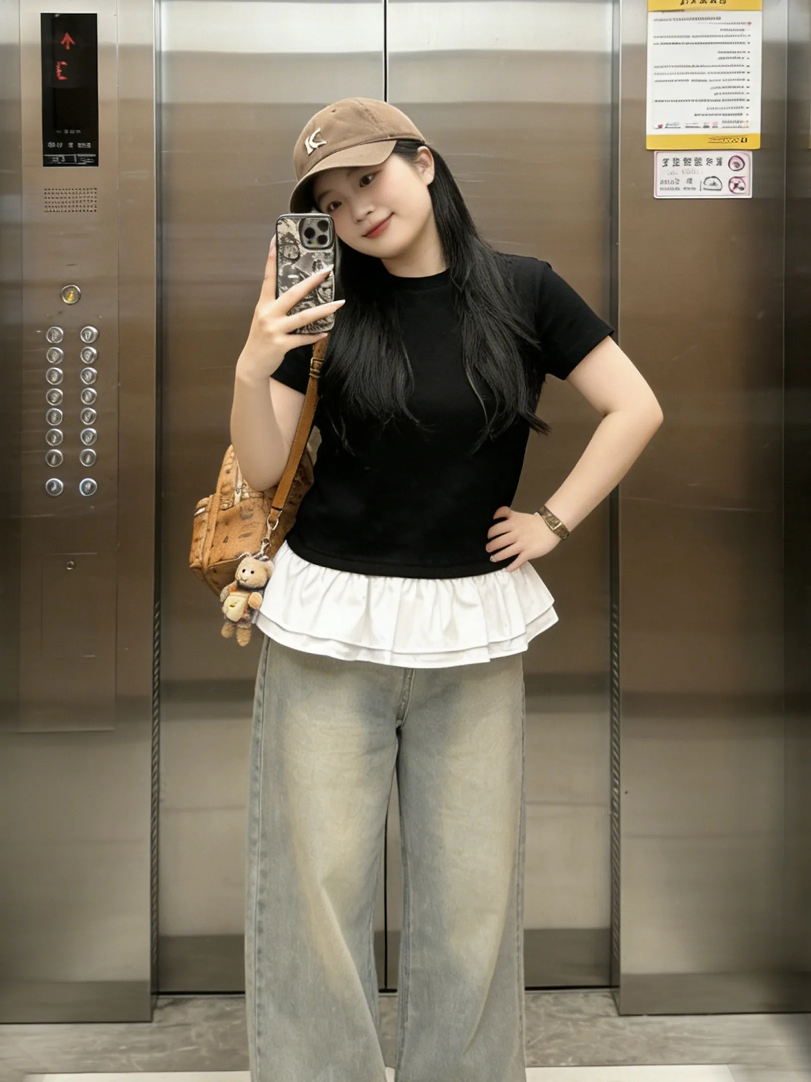 

plus Size Sweet Cool Sle Ruffle Svel T-irt Women Summer Slimming Basic Casual Top Versatile round Ne ort Length