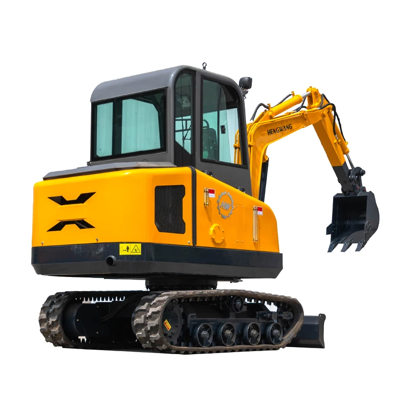 HW-25 Mini Excavator Agricultural Diesel Engine 2.5T Excavator Mini Digger With Cab Construction Equipment  2 ton Bagger Custom