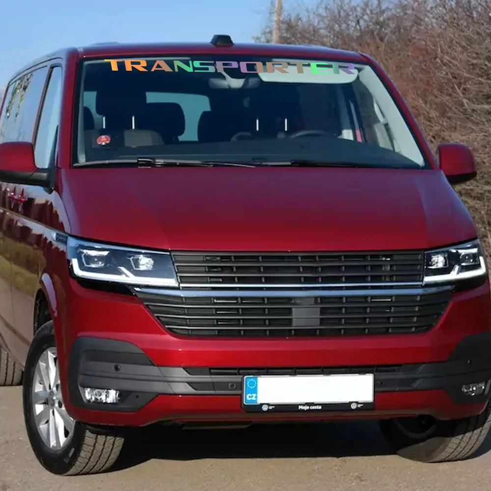 Car Windshield Stickers For Volkswagen VW Transporter T3 T4 T5 T6 Camper Van Custom Graphics Vinyl Decals Tuning Accessories view 3