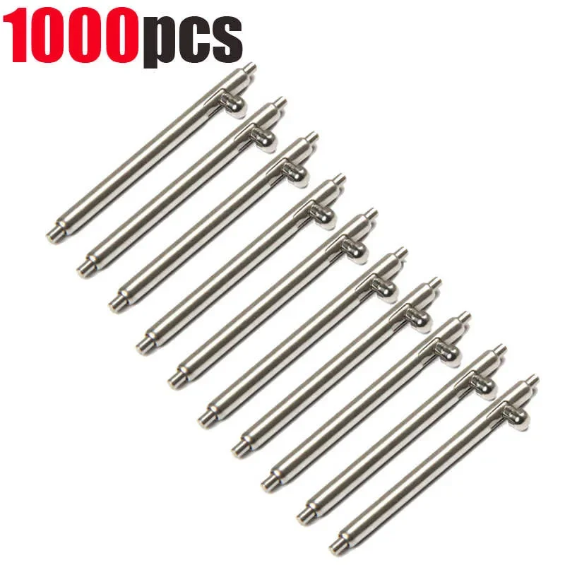 Stainless Steel Watch Strap Pins Quick Release Spring Bar Watch Band Repair Tool 1.8mm diameter 18 19 20 21 22 23 24 mm