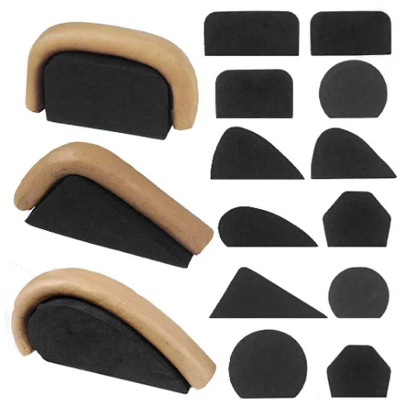 مجموعة قوالب مقبض كوب الفخار مكونة من 12 كوبًا يمكنك صنعها بنفسك