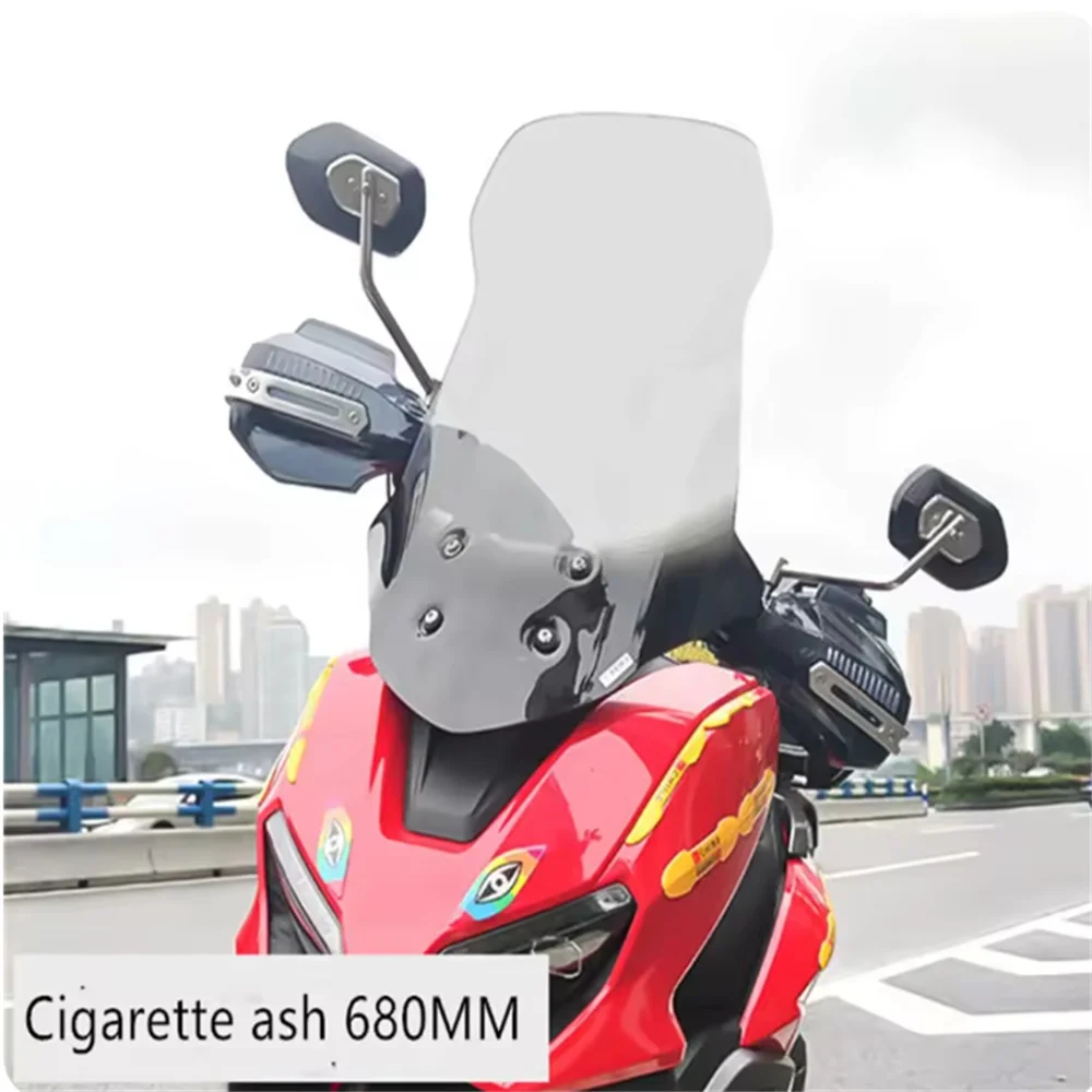 windshield modification For Longjia VMAX300 300VMAX with raised front windshield VMAX 300 windproof plate and chest guard