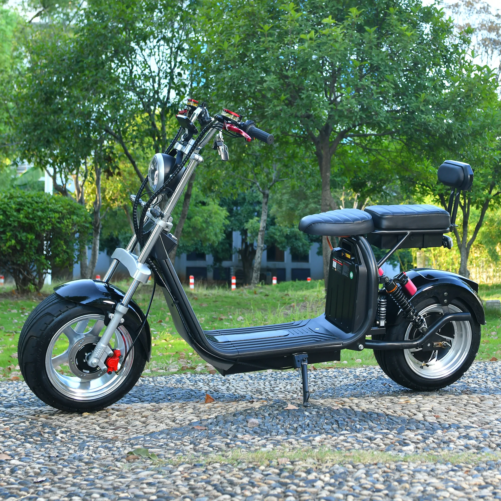 Citycoco Electric Motorcycle 4000W Powerful Motor 18 Inch Tire Max Speed 70-80KM/H 60V25AH Battery Charging Mileage 40-60KM