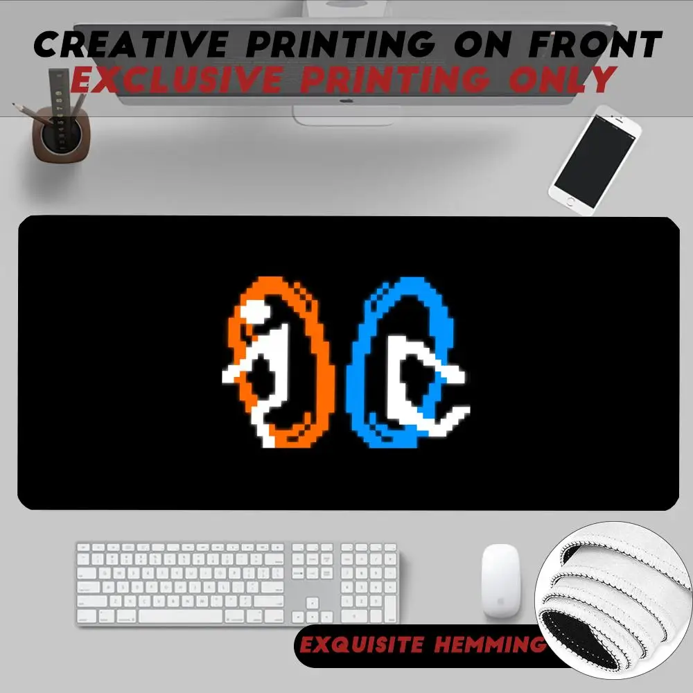 

Decrypting the Video Game P-Portal-2 Mouse Pad Non-Slip Rubber Edge locking mousepads Game play mats for notebook PC computer
