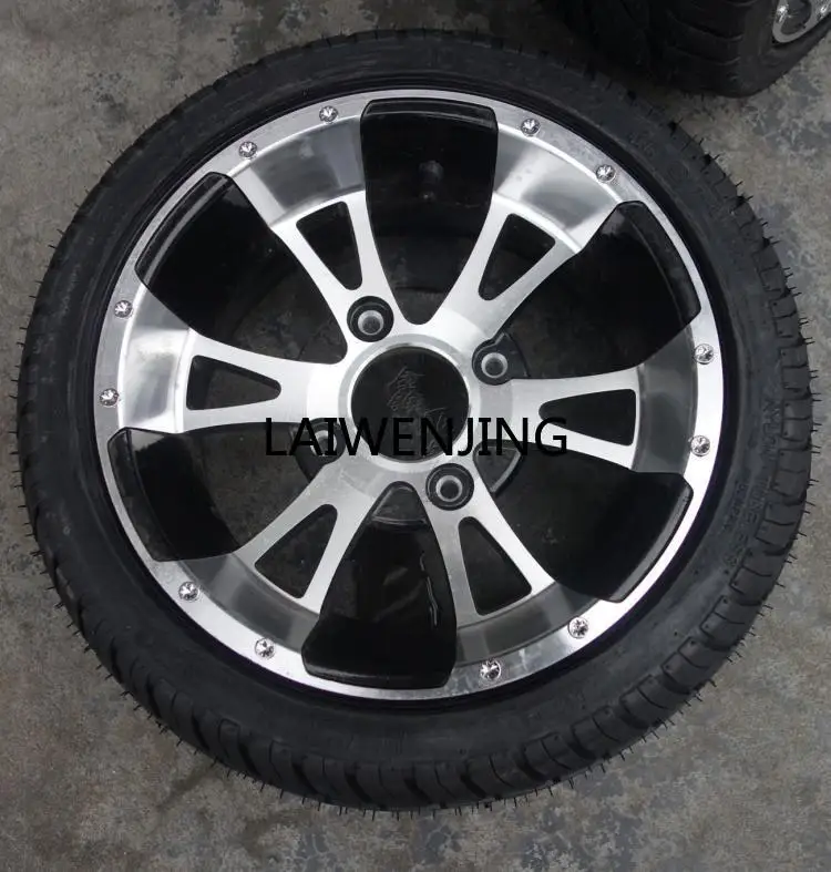 

HLZ homemade four-wheel ATV modified 205/30-12 inch blade wheel flat road tire