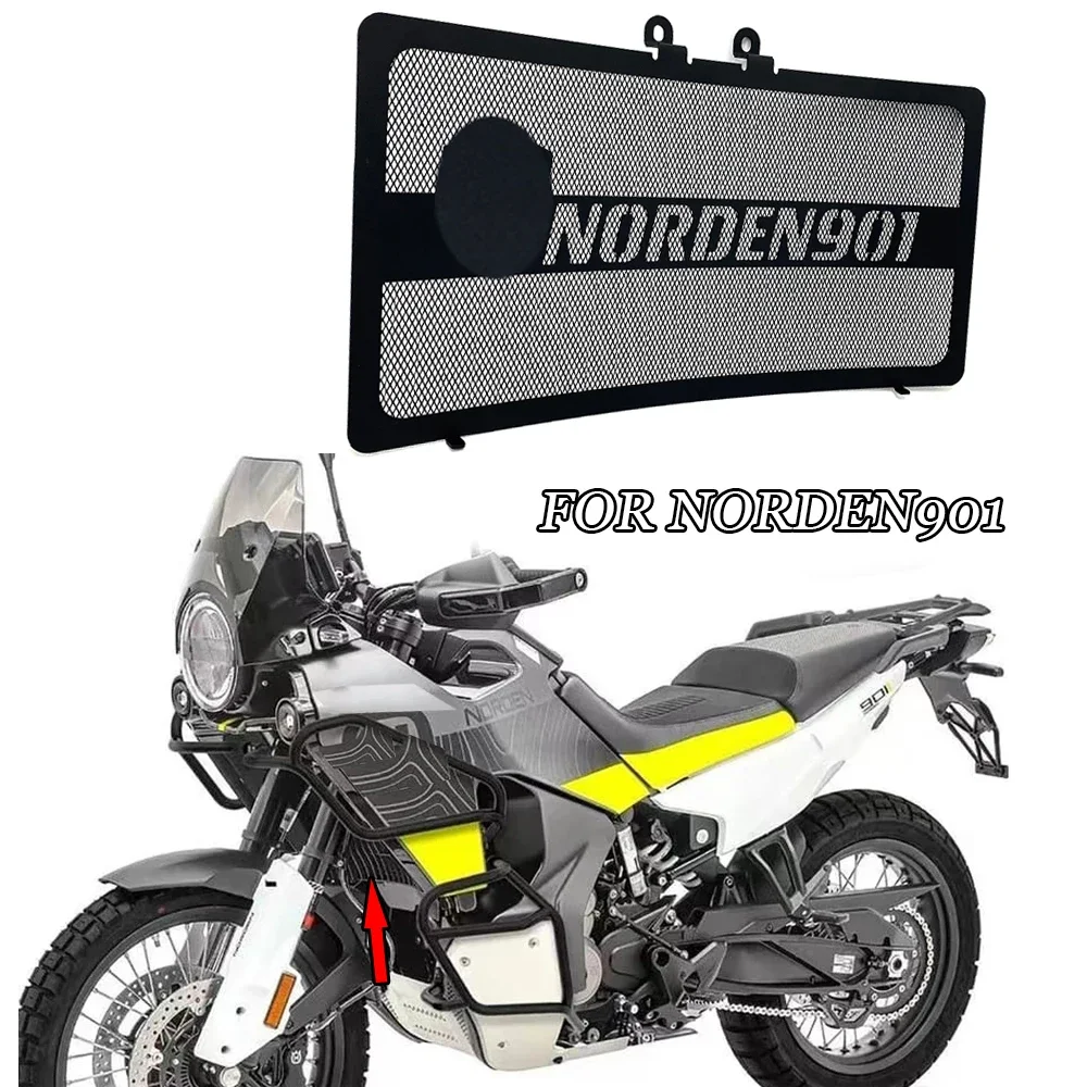 

2022 NORDEN901 Motorcycle Water tank net Water tank protective cover For Husqvarna Norden 901 norden901 modified engine chassis