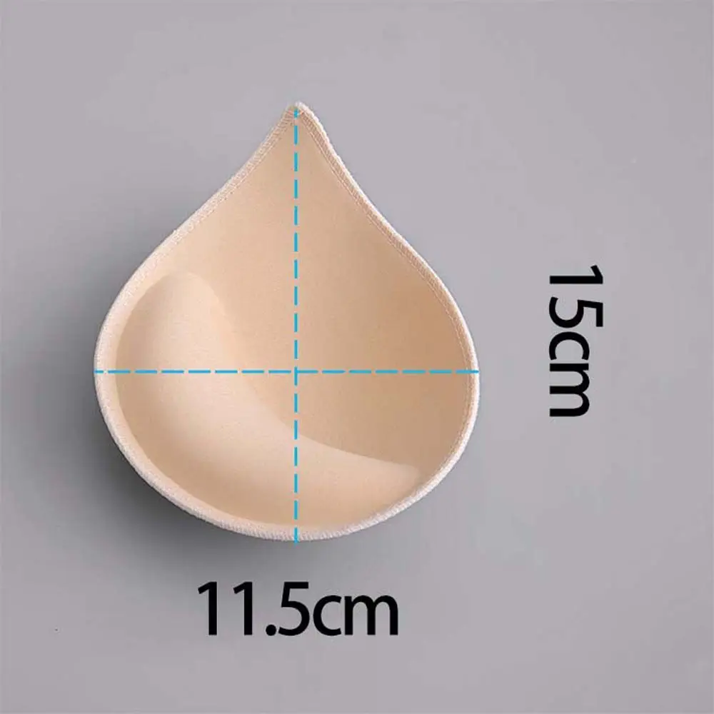 Bra Pads Push Up Inserts Cups Heart Breast Bra Enhancer Sponge Bra Pads Inserts Chest Thicker Chest Pads Women Chest Cups