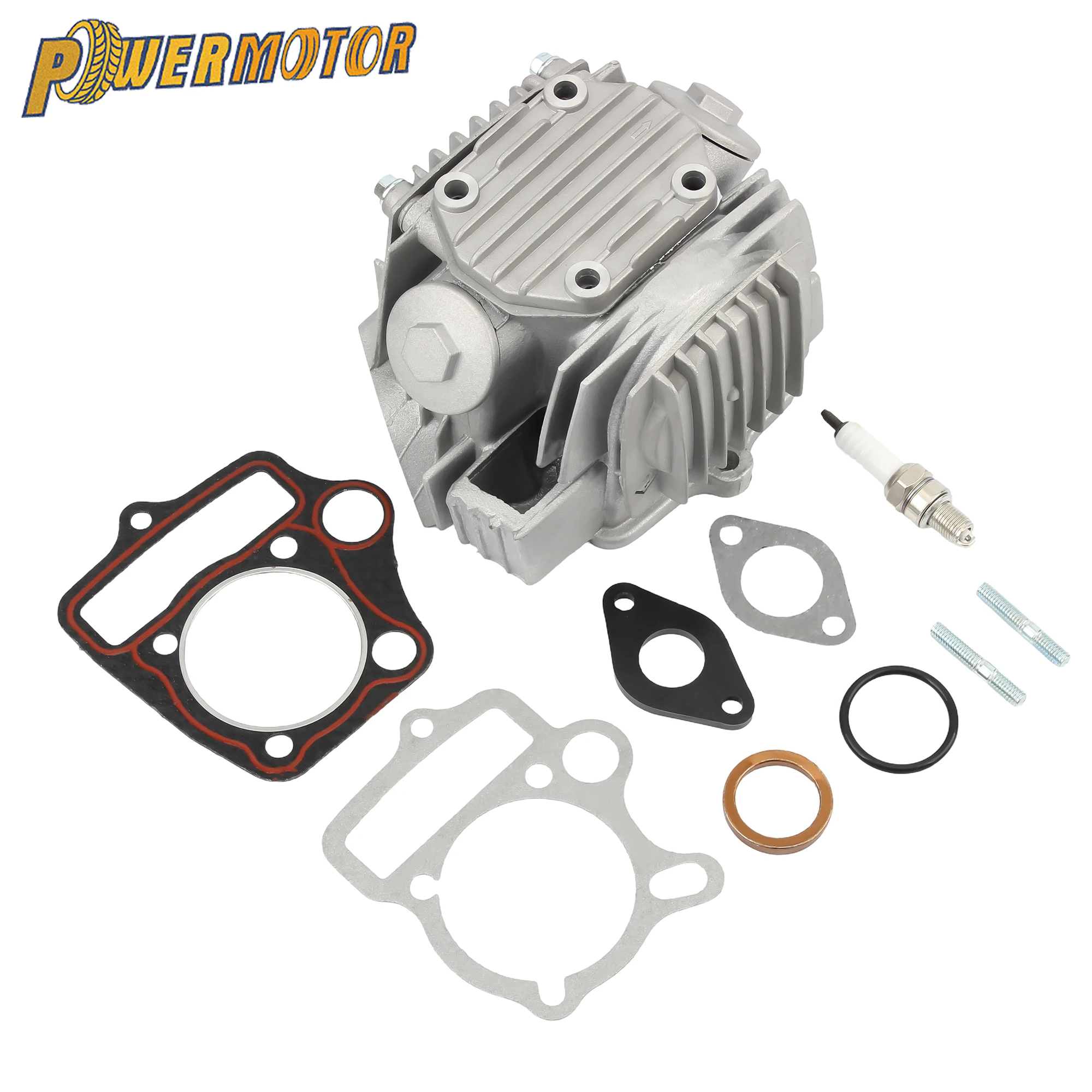 

For ATV110 JH110 C110 110cc Motorcycle Engine Cylinder Head OHV 52.4mm 4 Stroke ATV Quad Karting Motocross Replacement Parts
