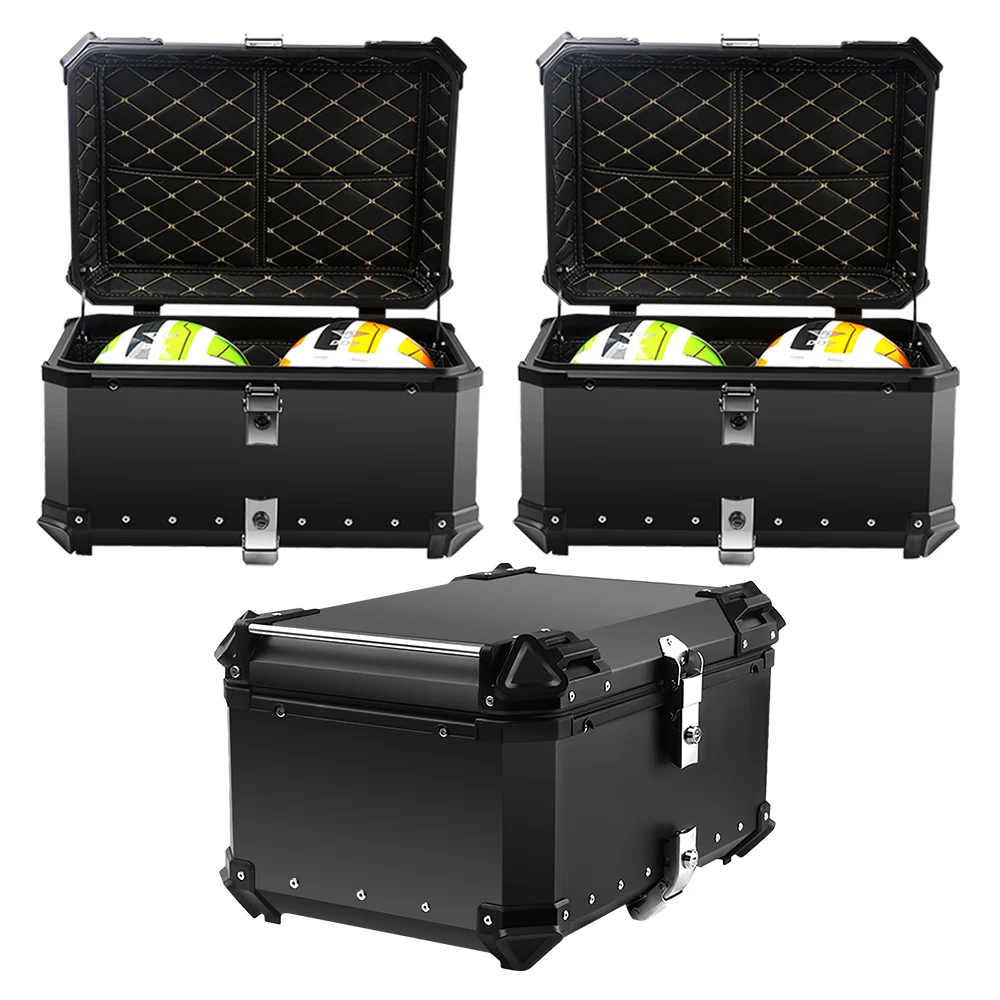 65 Litres Super Large Capacity Motorcycle Tail Box/popular Motorcycle Top Case/durable Motorbike Case