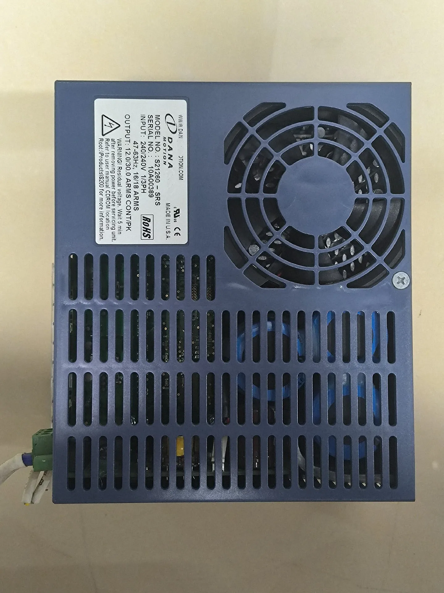 Servo Drive S21260-SRS para Danaher S21260-SRS