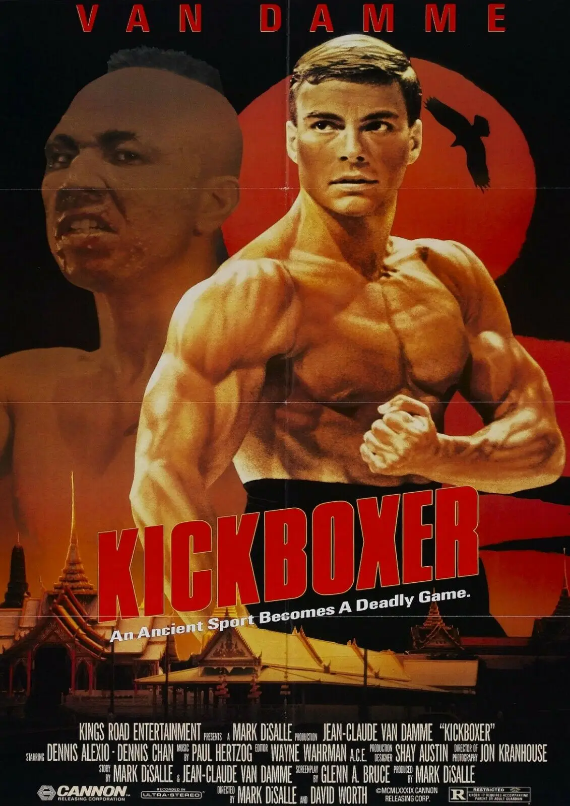 Hot Rare KICKBOXER Movie Art SILK POSTER Wall Art Home Decorative Painting
