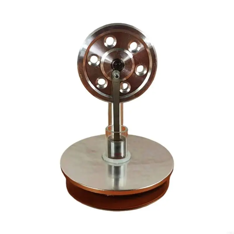 CORA Amazing Low Temperature Stirling Engine Model Aluminum Physics Teaching Tool