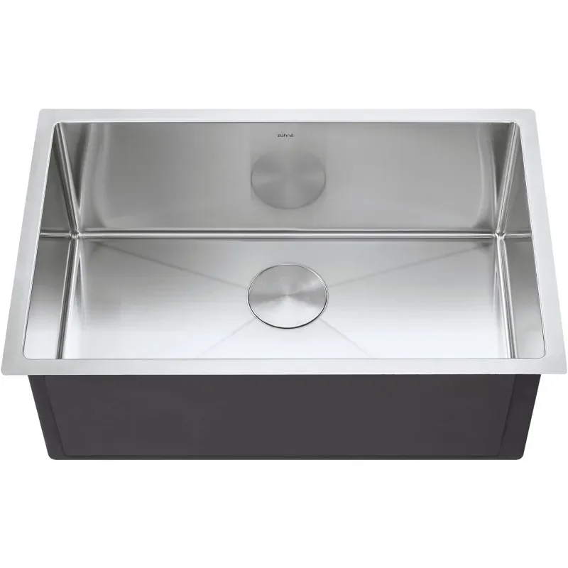 

Modena Undermount Kitchen Sink, 16-Gauge Stainless Steel (28-Inch Single Bowl)