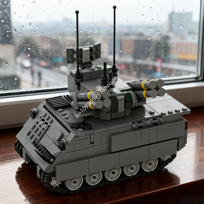 909 Uds. MOC Creator Expert ADATS 1 modelo a escala bloques de construcción construcción regalo de Navidad juguetes DIY educación Idea creativa