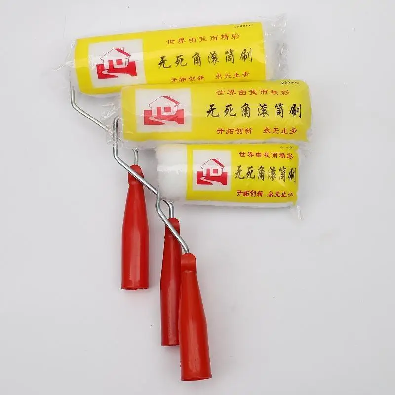 【CCA】Paint Roller Brush Multiple Sizes High Density Lint Free Fabric Perfect For Home Wall Painting DIY Renovation Projects