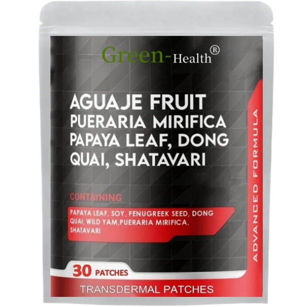 

Aguaje Transdermal Patches With Pueraria Mirifica - 30 Patches One Month Supply