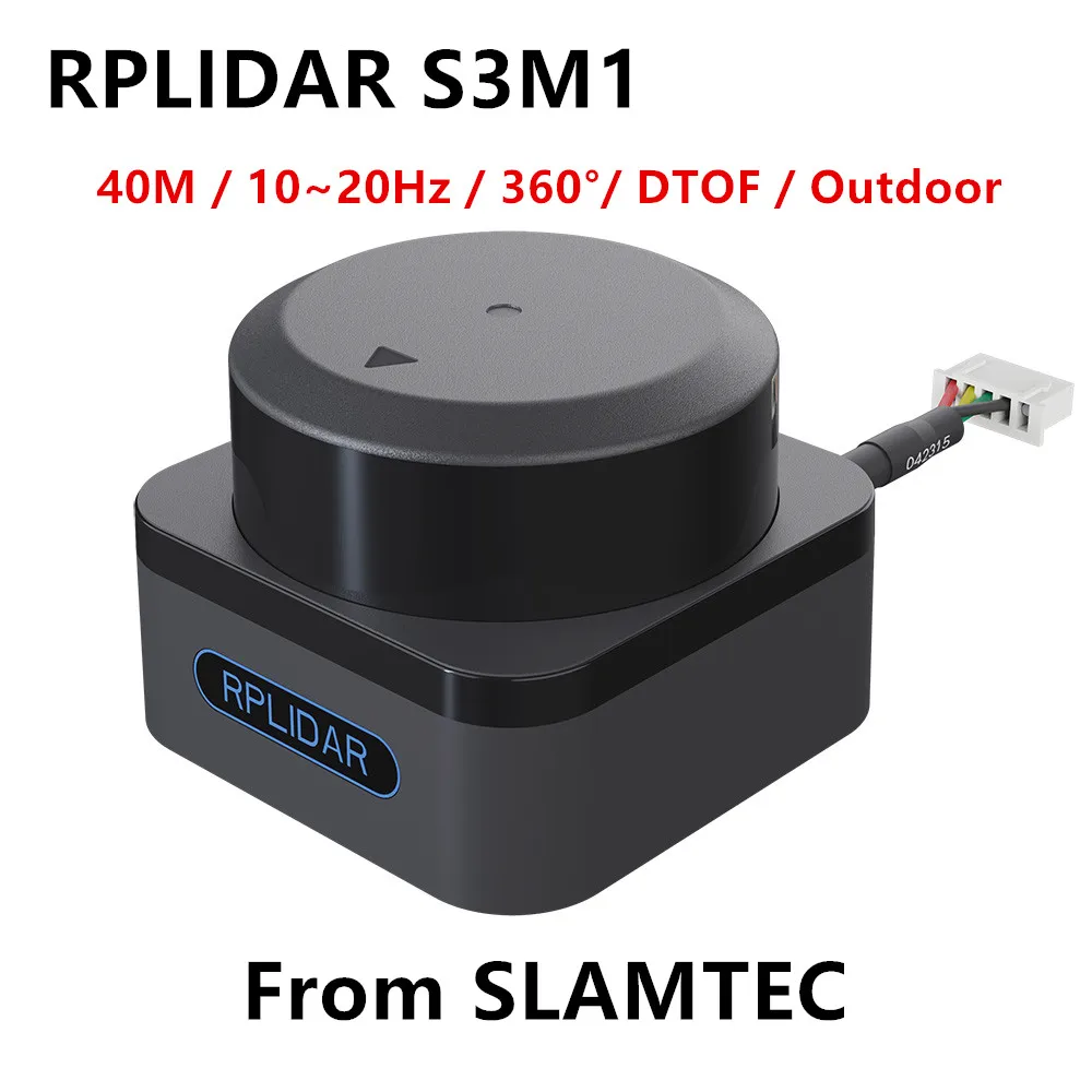 

Slamtec RPLIDAR S3M1 LIDAR Sensor Scanner 40M Scanning Radius Laser rangefinder for Robot Navigates Avoids Obstacles SLAM LiDAR