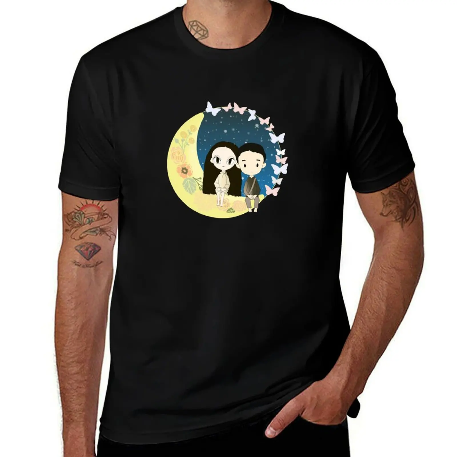 

It’s okay to not be okay kdrama T-Shirt anime tshirt vintage anime clothes Men's t shirts