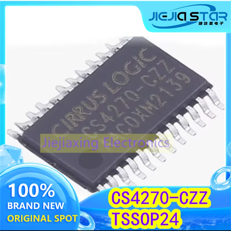 (2/10pieces) CS4270-CZZR CS4270 CS4270-CZZ Audio Decoder Chip TSSOP-20 New Original Electronics