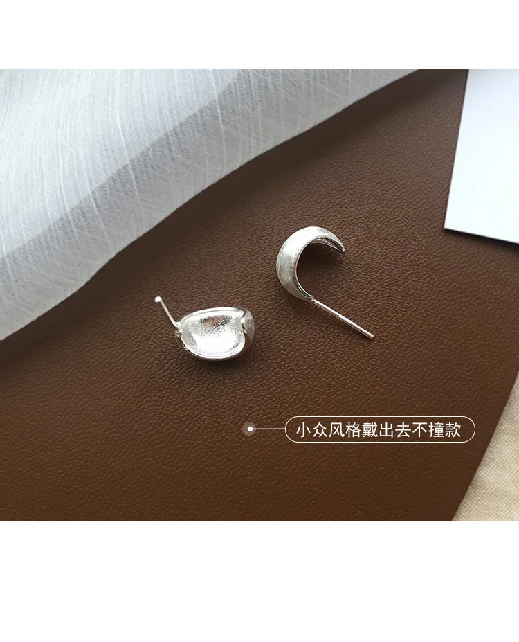 Kleine Ohrringe aus 925er-Sterlingsilber mit Zuckerguss für Damen, Piercing-Ohrring, Hochzeit, Luxus-Qualitätsschmuck, Großhandel, Geld 925 – Detail 9