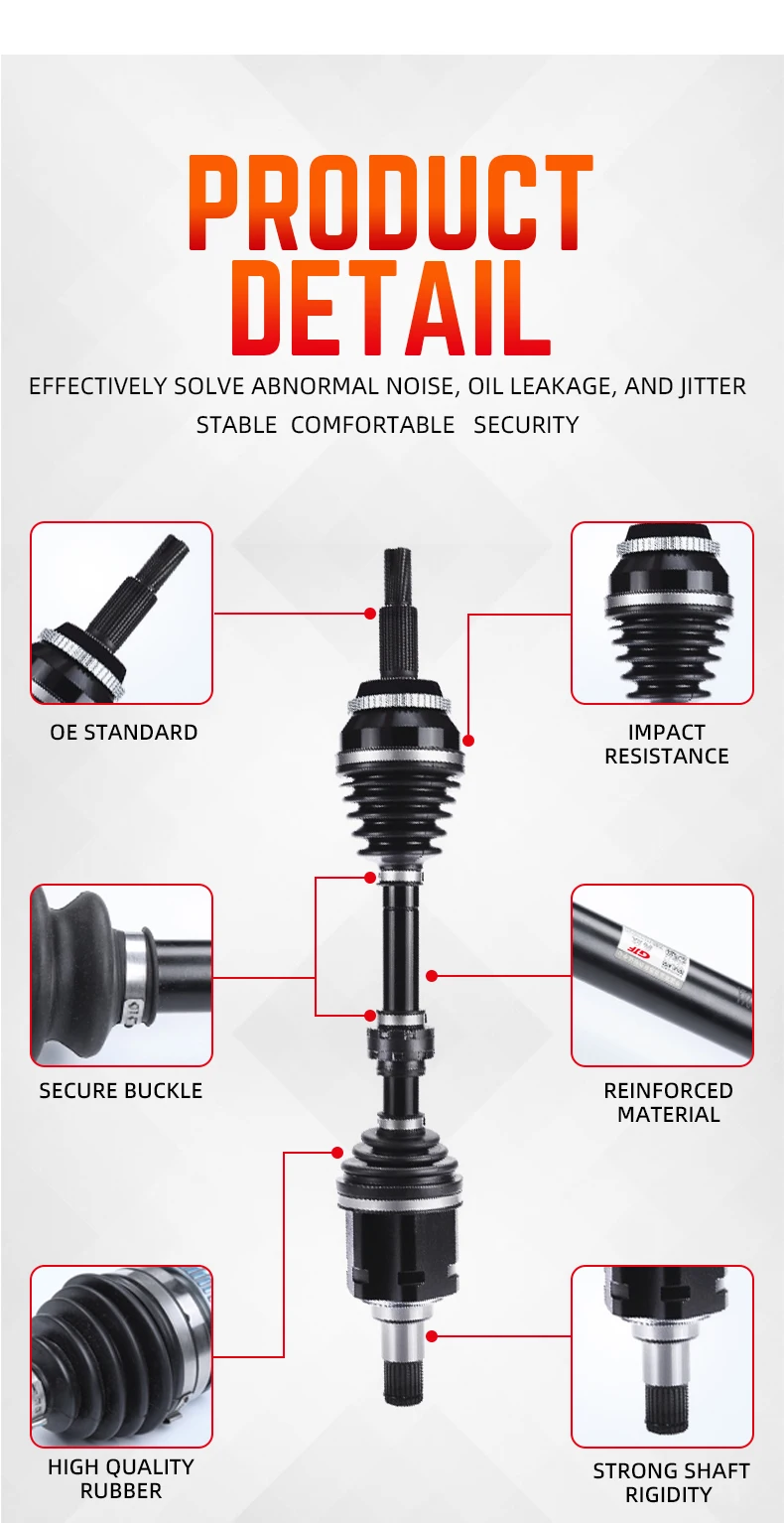 Cv Axle Drive Shafts For Nissan X-TraiL T31 2.5 MT 4WD 08-14 C-NI093-8H