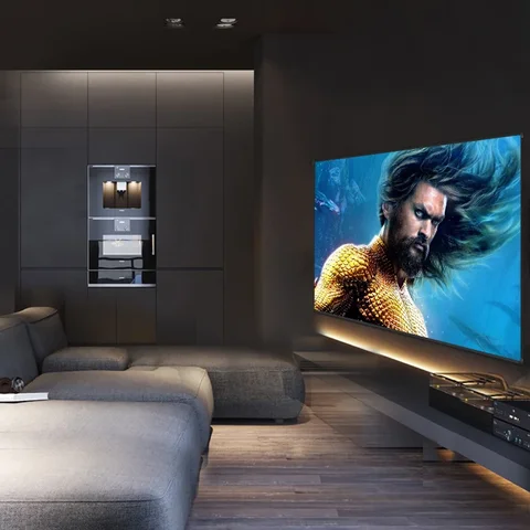 Проекционный экран Yovanxer 92 дюйма 4K белый