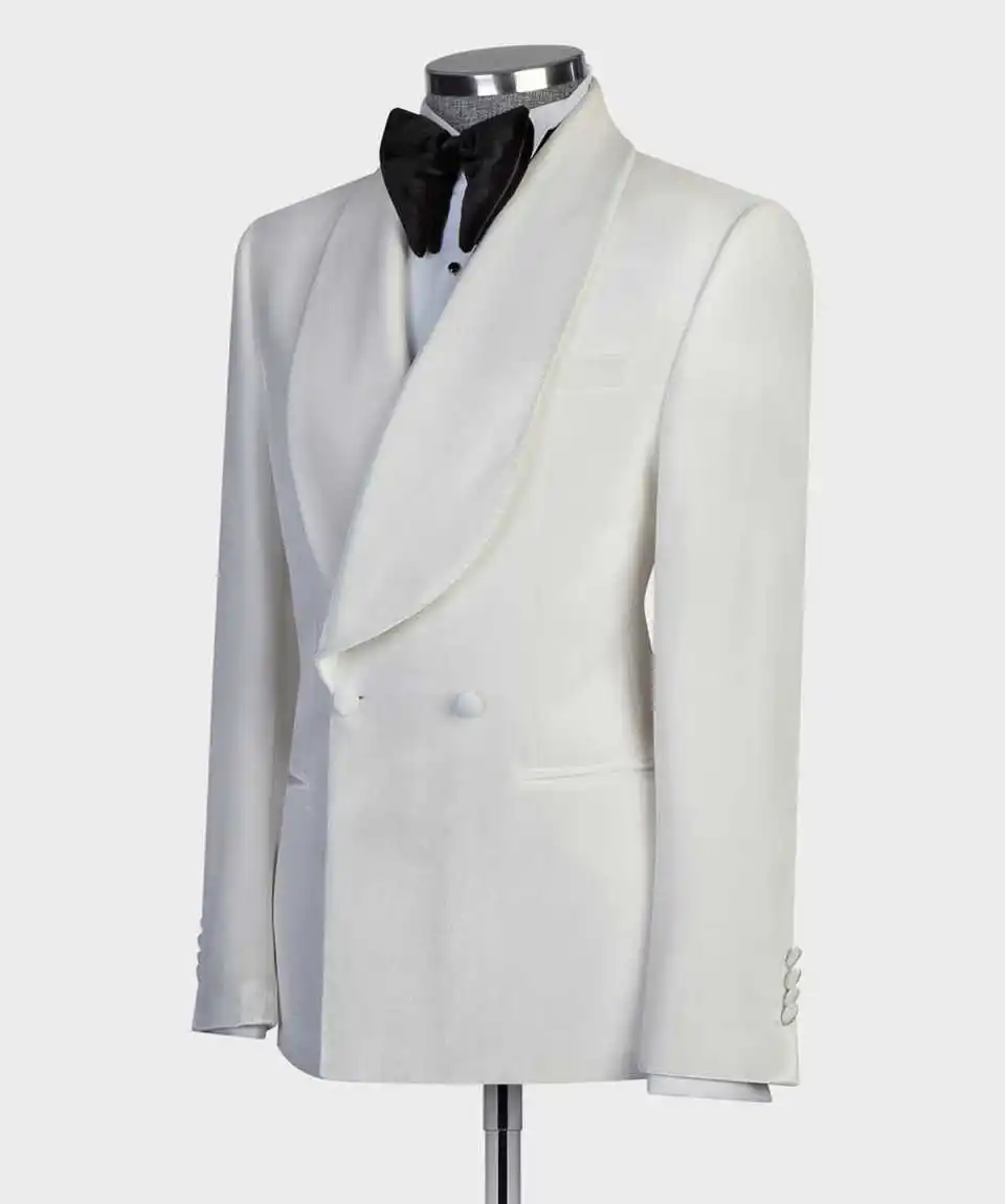 أنيقة المخملية الزفاف الرجال دعوى الرجال دعوى حزب البدلة 2-PCS ضئيلة مصممة خصيصا العريس وصيف المناسبات الرسمية حجم مخصص