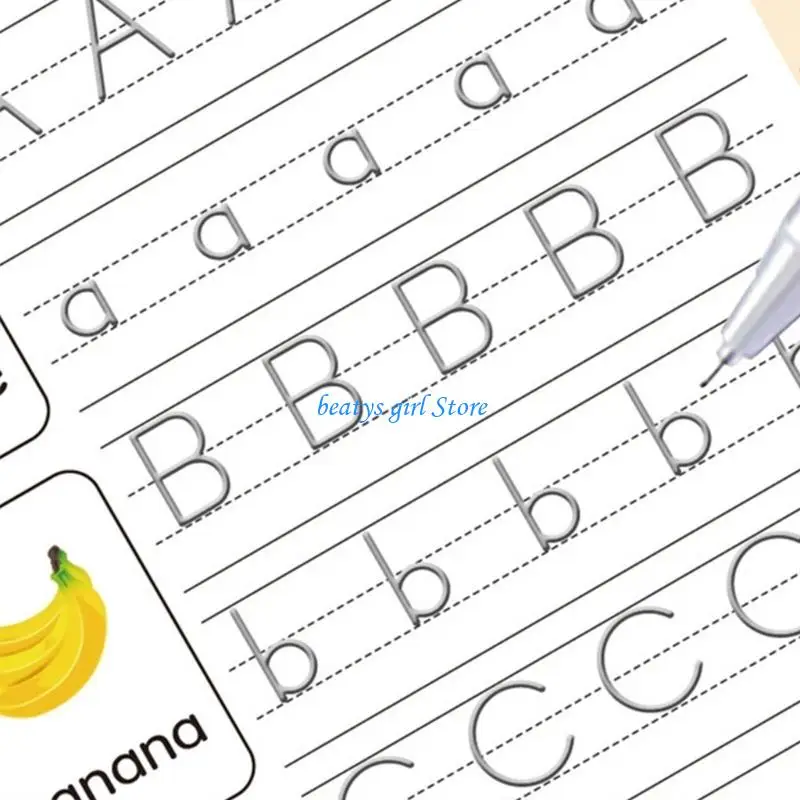 C7AB Kids Magical Grooved Book For Preschooler Toddler Handwriting