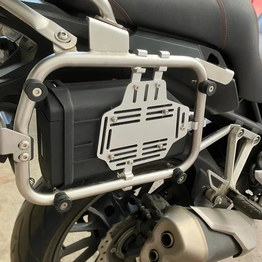 สําหรับ BMW G310GS/ผจญภัย Crosstourer กล่องเครื่องมือรถจักรยานยนต์กล่องเครื่องมือกล่องเครื่องมือกันน้ําด้านข้างตกแต่งกล่องเครื่องมือด้านข้างตกแต่ง