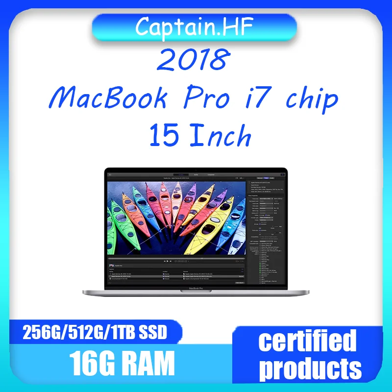 

2018 MacBook Pro Laptop Inter core i7 15-inch 8G/16G RAM 256G/512G/1T SSD Touch ID,Touch Bar,control keyboard.