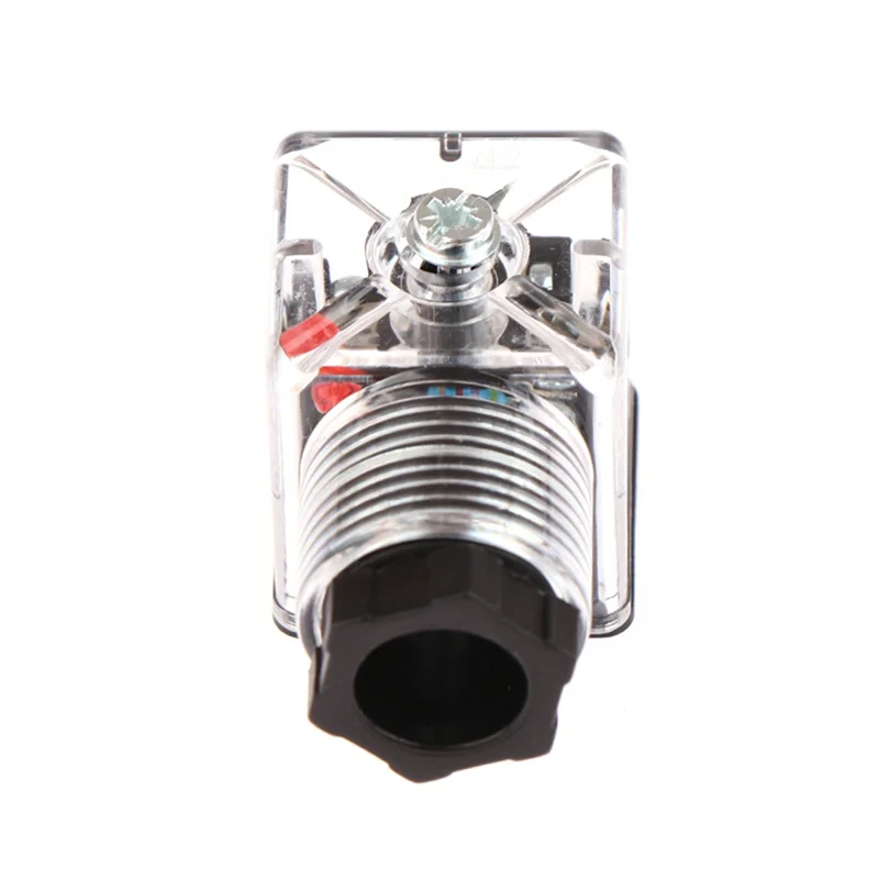 

ABZV-Напряжение Универсальная вилка электромагнитной катушки DC24 Гидравлический клапан Прозрачный 5 шт. Аксессуары