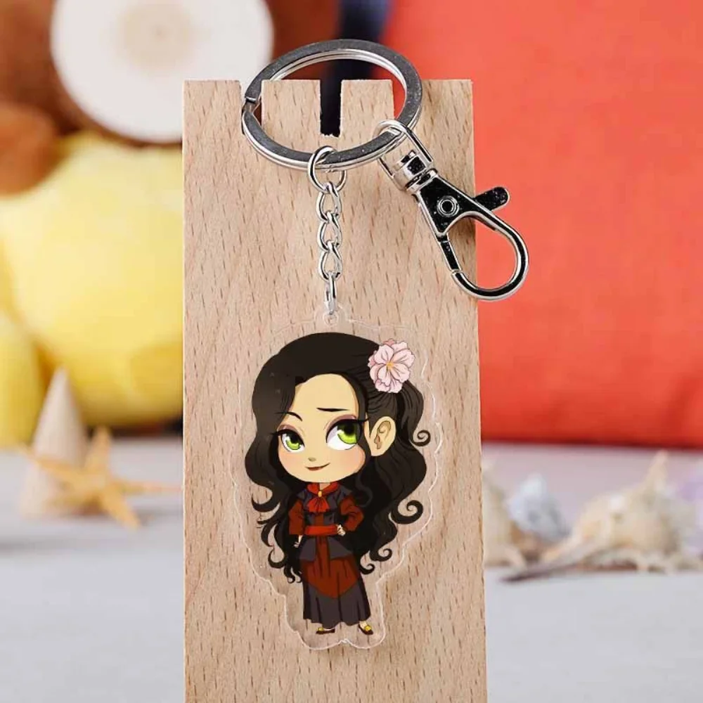 The Last Airbender Aang Cow Appa Keychain Anime Keychain Key Ring Bag Pendant Trinket Key Holder Charm Jewelry Wholesale Gifts