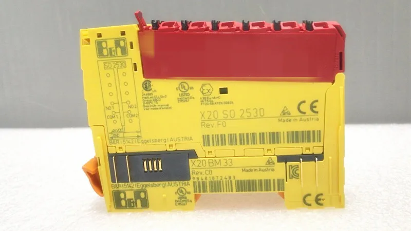 B&R X20SO2530 2 saídas de relé seguras