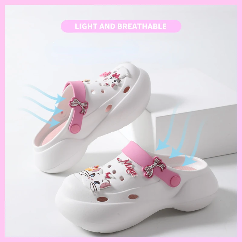 MINISO Disney Cave Slippers Summertime Home Bathroom Non-slip Shoes Light Breathable Anti-slip and Wear Resistant Holiday Gift