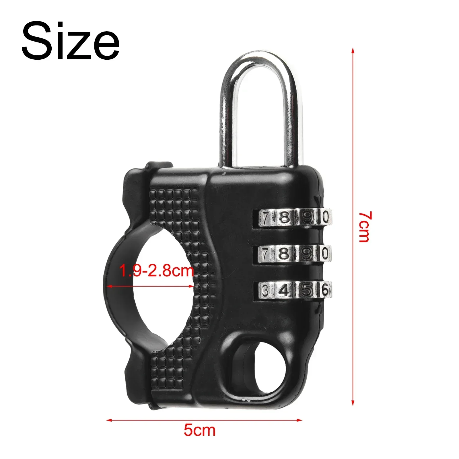 Lock Scooter Motorcycle Lock Anti Smashing High Tensile Strength Product Name Smashing Suitable Handlebar Diameter