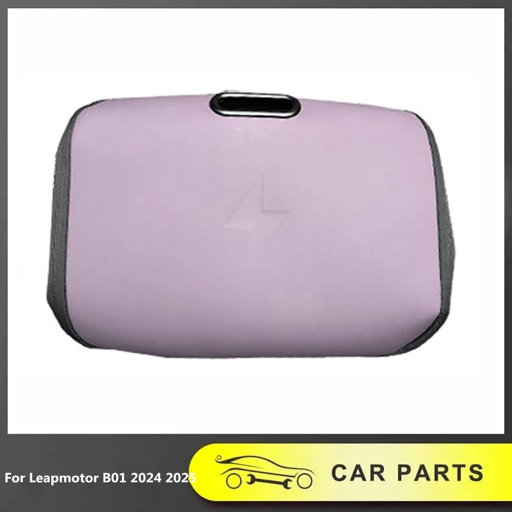 

Fit For Leapmotor B01 2024 2025 Leather Charger Storage Bag Convenient Adhesive Automotive Interior Modification Accessories