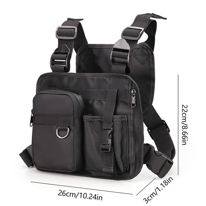 Mochila táctica con chaleco MOLLE para exterior, correr y senderismo - imagen 3
