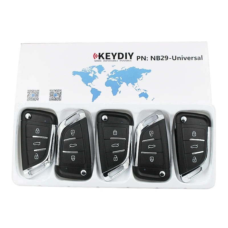 5PCS X Multi-functional Universal Remote Key for KD900+ URG200 KD-X2 NB-Series KEYDIY NB11 NB08 NB10 NB18 NB25 NB27 NB28 NB29 KD