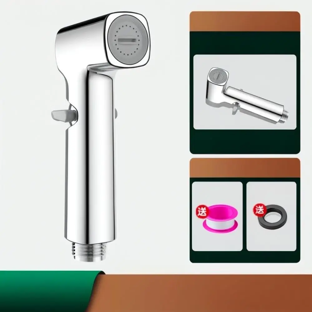 High Pressure Toilet Bidet Sprayer Brass Applicator Handheld Bathroom Shower Head Portable Hygiene Cleaning Faucet Accessory