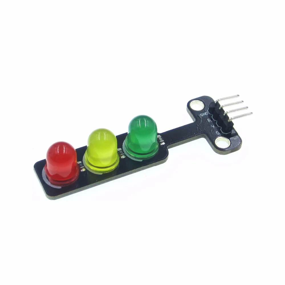 10PCS/LOT LED traffic lights light-emitting module / digital signal output Traffic light module / electronic building blocks
