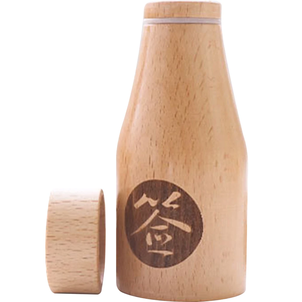 

Beech Wood Toothpick Holder Box Portable Dispenser for Home Office Hotel Restaurant Bar Storage Container