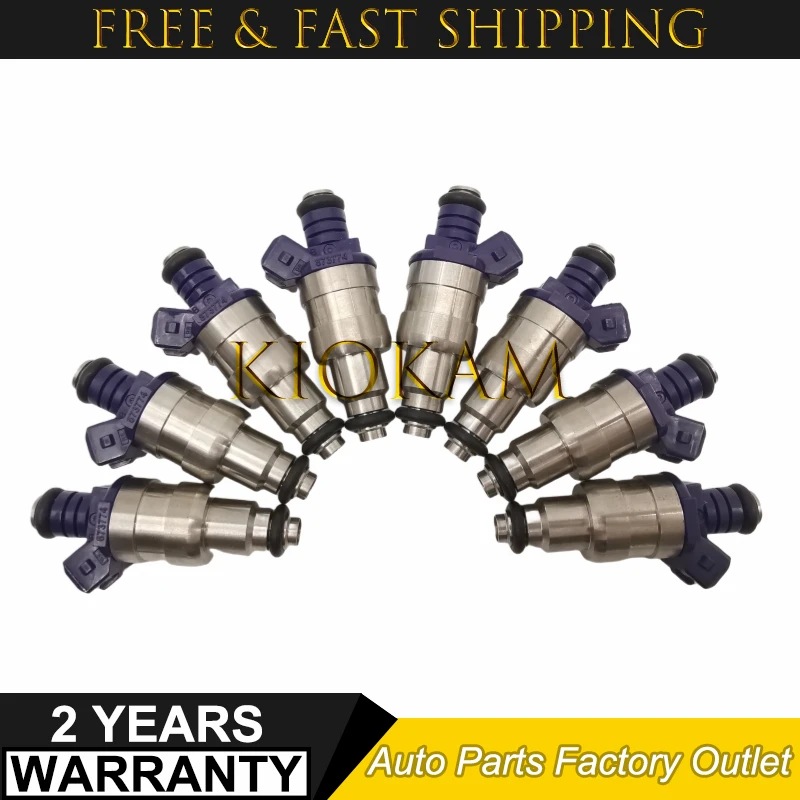

4/8PCS 873774 8200603801 7700874112 15117801 7700873774 805000000001 for Renault Clio Kangoo Twingo 1.2 Fuel Injector