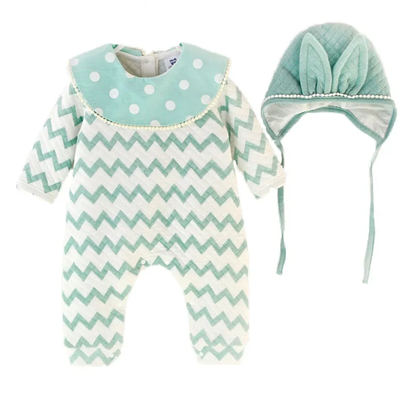 

Autumn Winter Cute Newborn Infant Clothes Baby Boy Girl Romper Long Sleeve Baby Rompers