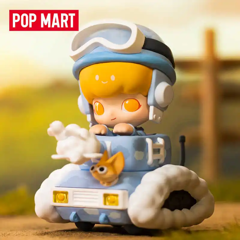 

POP MART Dimoo Where We Go Series слепая коробка Mystery Box Guess Bag игрушки куклы милые аниме фигурки настольные украшения коллекция подарок