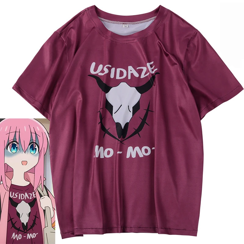 أزياء Ikuyo Kita أنيمي Bocchi The Rock التأثيرية فستان أحمر شعر مستعار تنورة الجوارب JK موحدة كرنفال حفلة كوس دعوى للفتيات والنساء