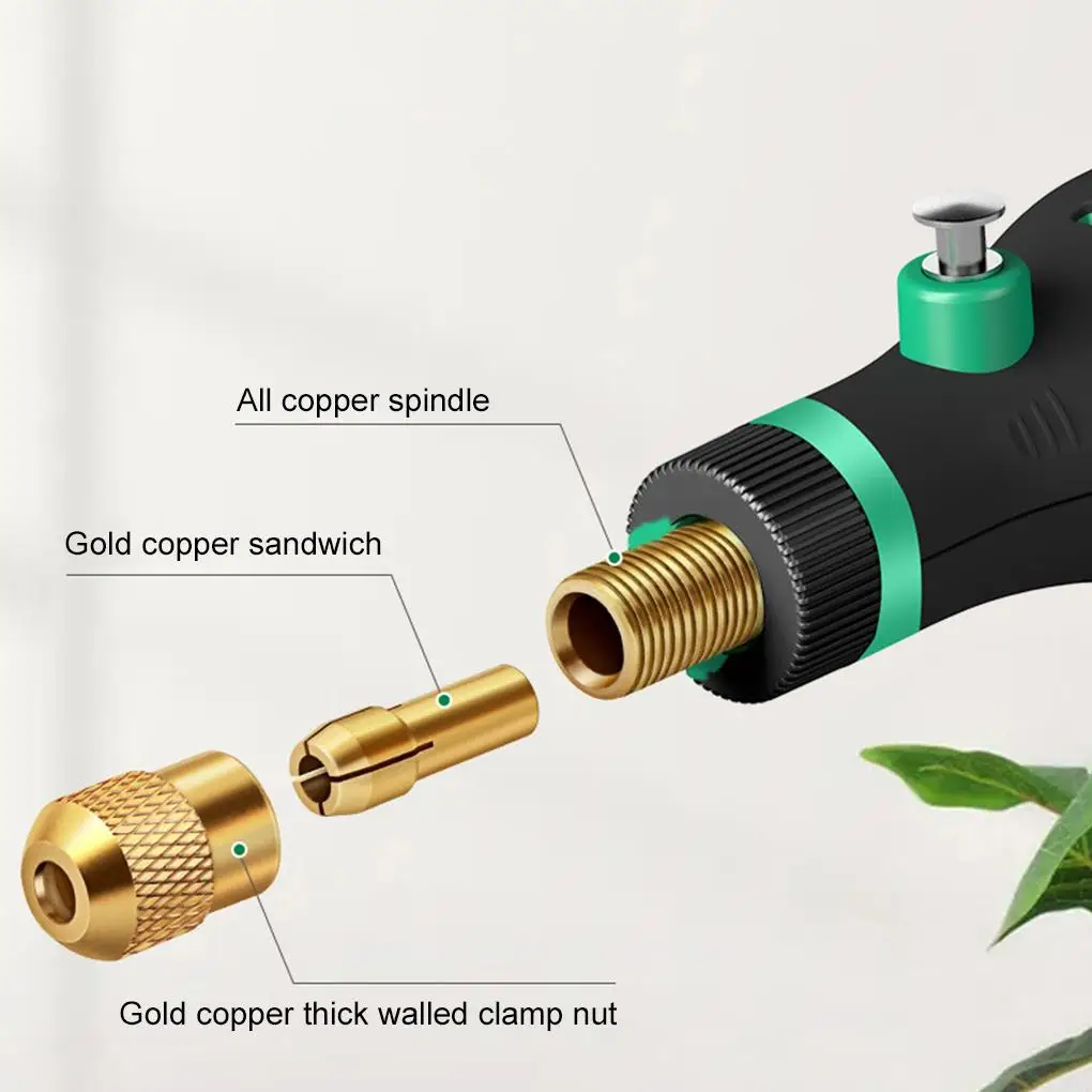 Electric Drill Grinder Engraver Pen Grinder Mini Drill Polishing Electric Rotary Tool Grinding Machine Miniature Household Tool