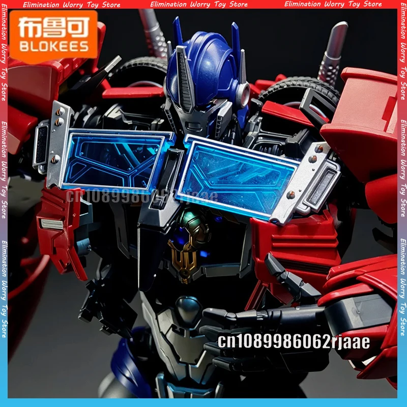 

In Stock Blokees Transformers Optimus Prime Legend Edition Transformers:Prime Assembly Model Action Figure For Adult Collectors