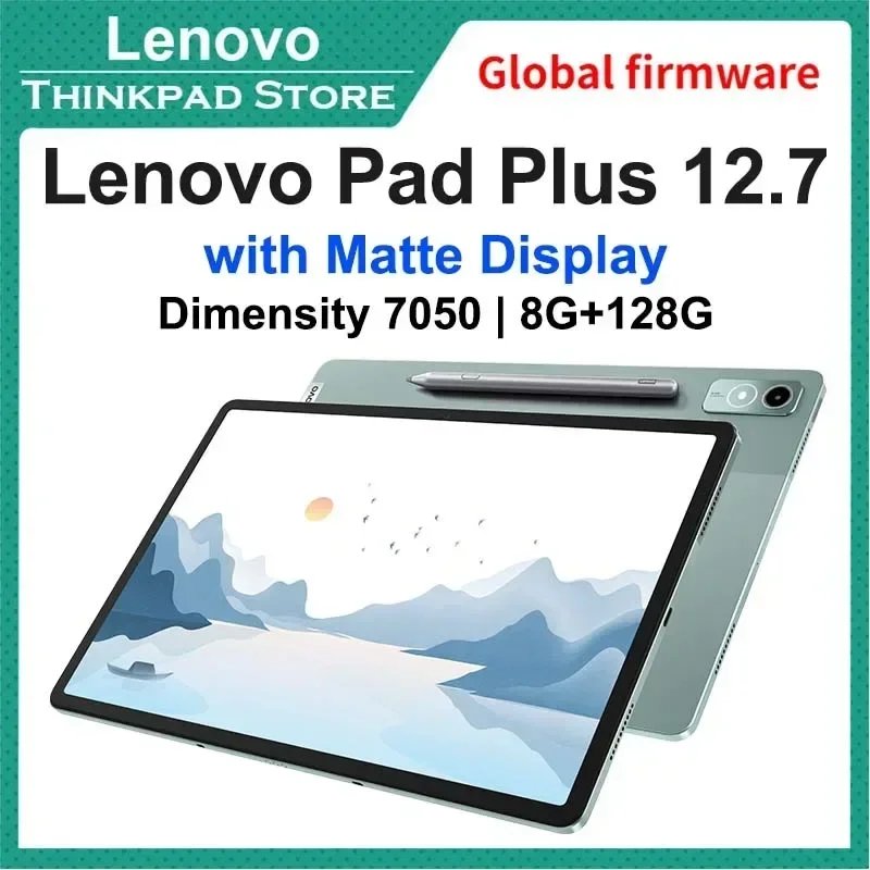 Global Rom Lenovo Xiaoxin Pad Plus 12.7 inch with Matte Display Natural Light Anti-glare Large Comfortable Visual Tab 12.7