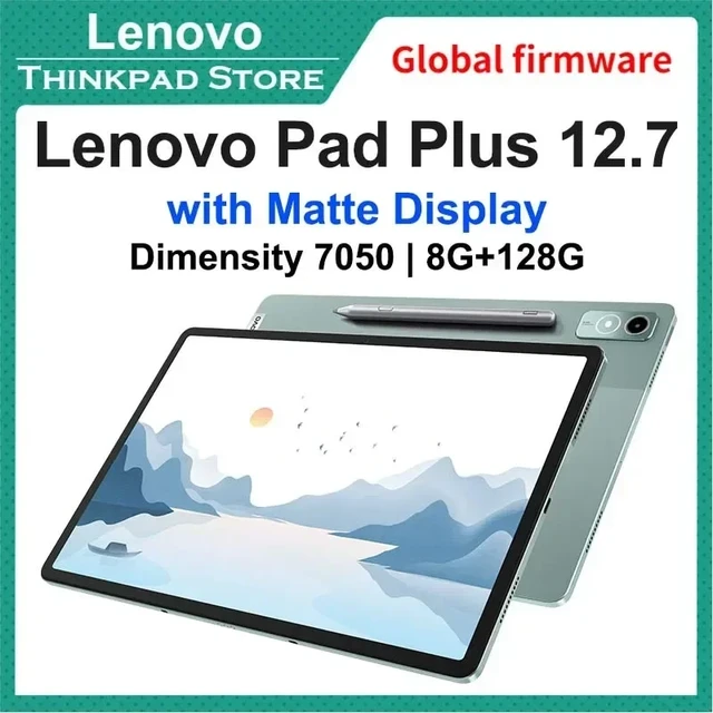 Global Rom Lenovo Xiaoxin Pad Plus 12.7 inch with Matte Display Natural  Light Anti-glare Large Comfortable Visual Tab 12.7