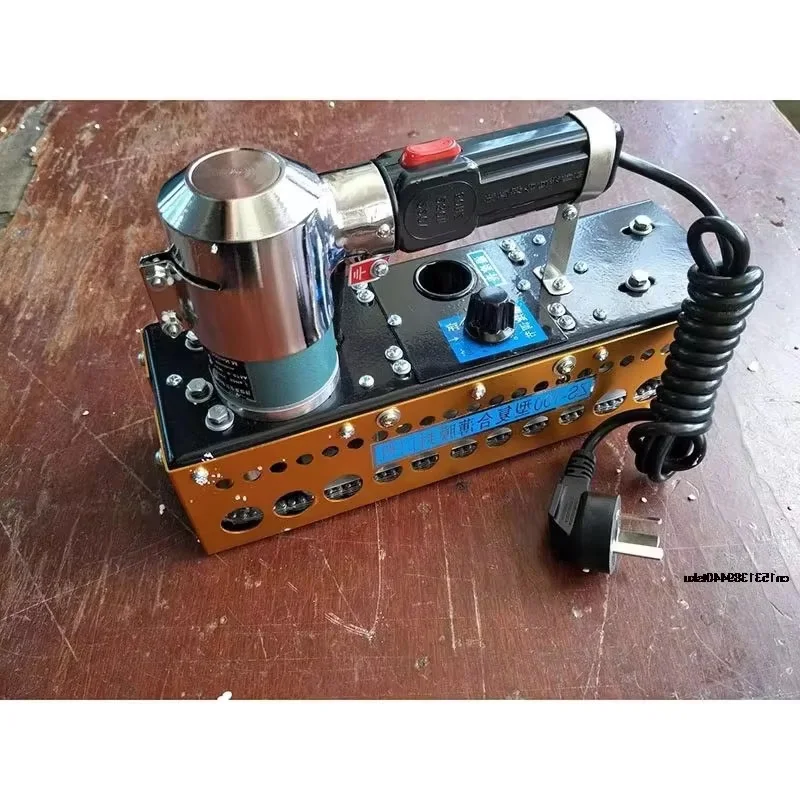 4018 tragbare kontinuierliche Plastiktüten-Versiegelungsmaschine + ZS-100 manual Kettenverbindungsfolie Beutelv 002